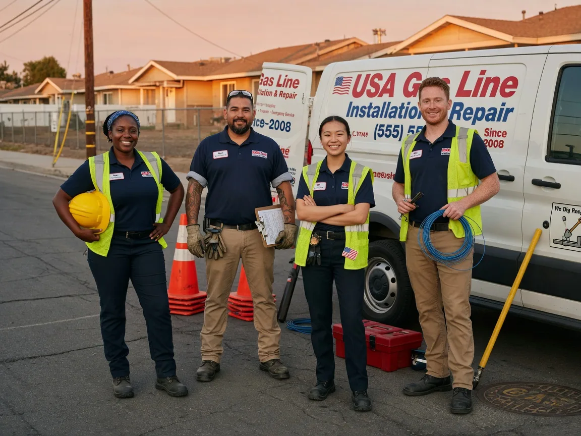 Gas Line Installation company in Bivins, TX